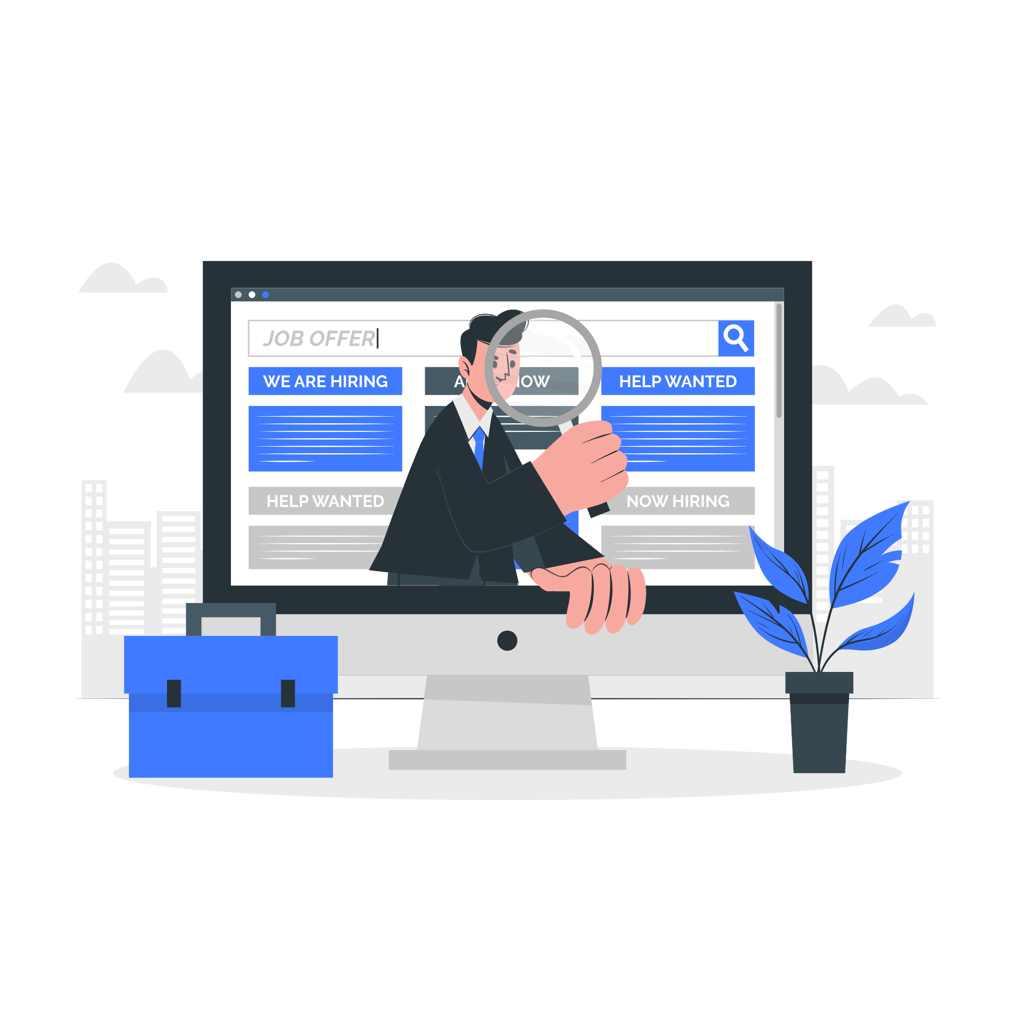 Job search and recruitment