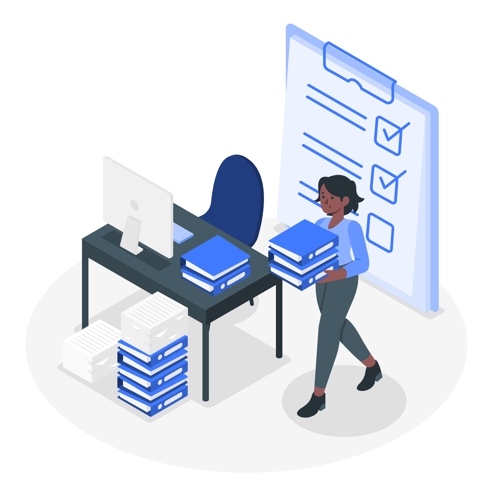 Task and operational methodology illustration